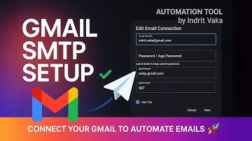 How to Set Up Gmail SMTP (2025) | Configure Gmail SMTP for Your Automation App