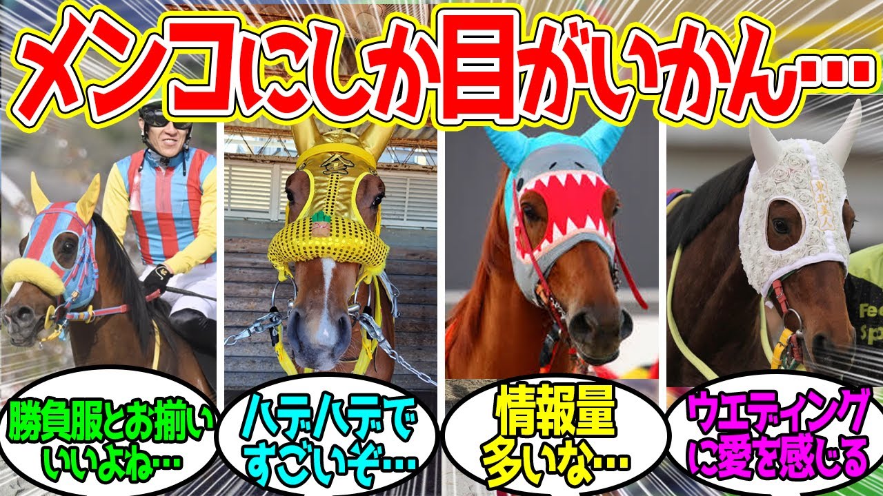 可愛いメンコって無限に見てられるよな…に対するみんなの反応！【競馬 の反応集】