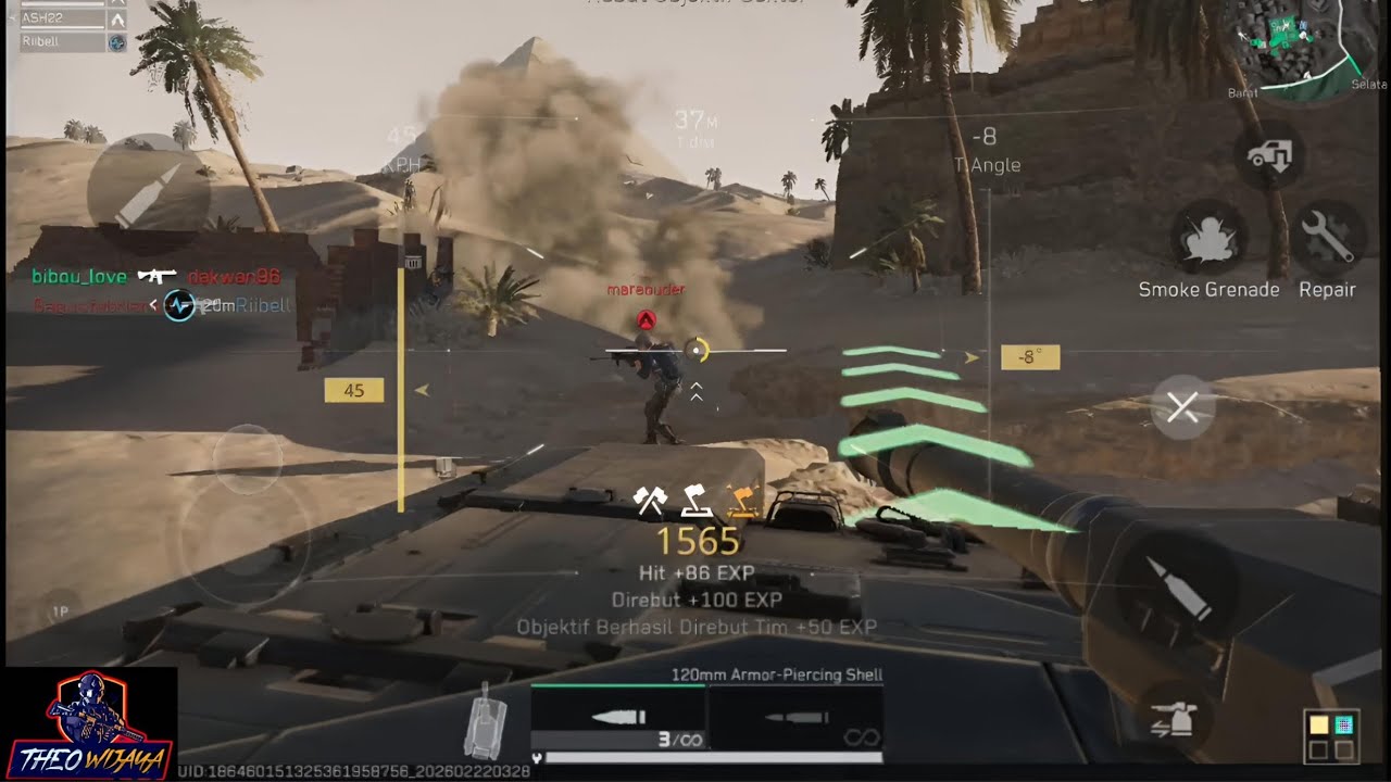 Maen² pakai Tank di Monument 😁 Veyron - SG552 Garena Delta Force 