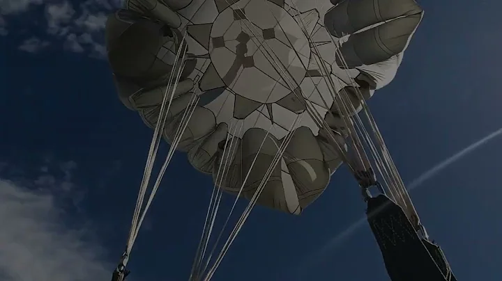 My husband last jump and scattering of his ashes.