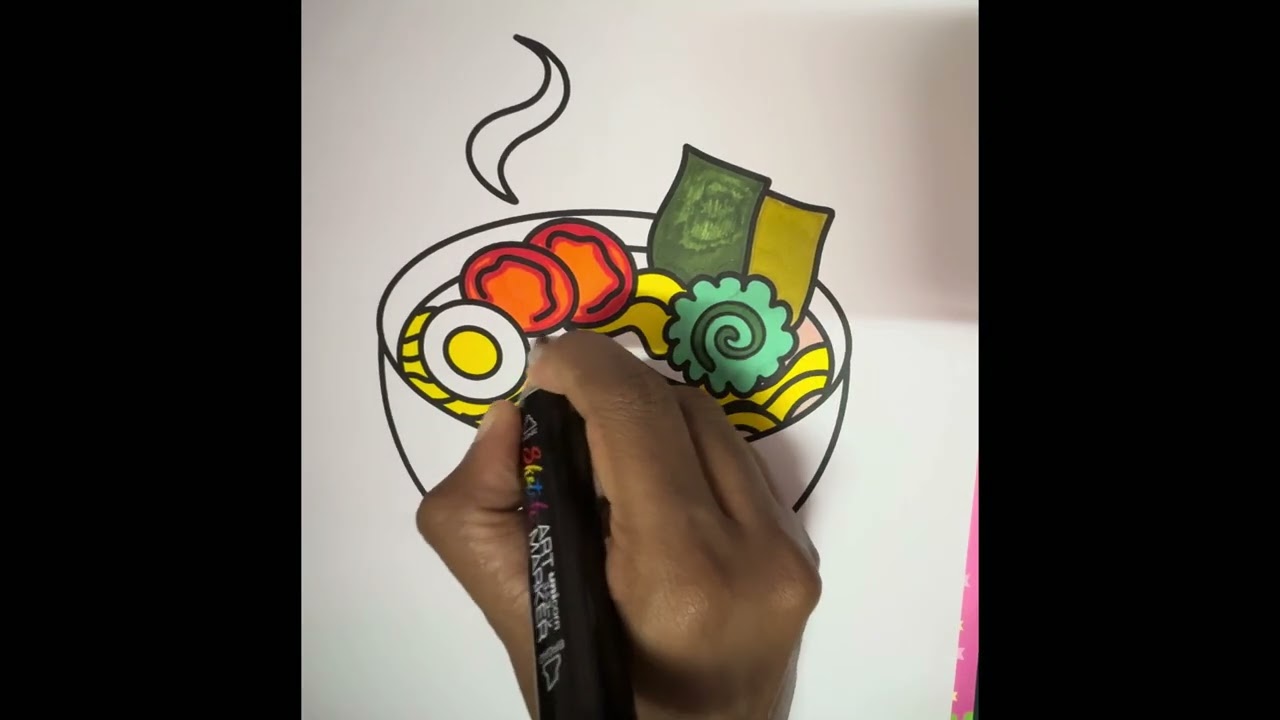 Good Time Coloring with Raintown Artist - Noodle Soup