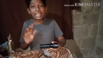 Unboxing small sun led light