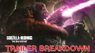 Godzilla x Kong The New Empire Trailer (2) Breakdown In Hindi | Shimu & Scar Vs Godzilla & Kong