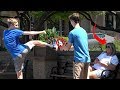 Awkward Trick Shots in Public with MoreJStu! | That's Amazing