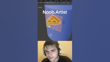 Noob vs Pro artist: adding stickers #blendertutorial #blender #blendercommunity #blender3d #b3d