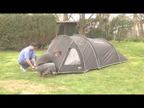 Намет тримісний High Peak Atmos 3 Dark Grey/Green (11535), видео 1