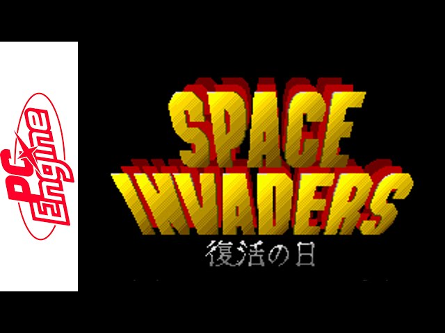 PC Engine] Space Invaders: Fukkatsu no Hi (1990) Longplay
