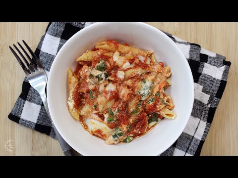 Baked Ricotta Penne Pasta Recipe | Home Cooking | The Sweetest Journey