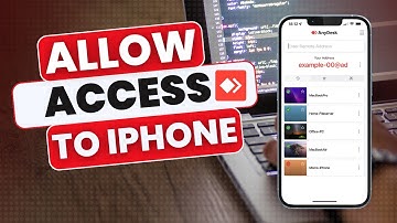 How to Allow Access to Your iPhone With Anydesk