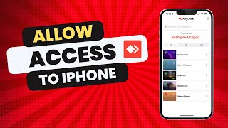 How to Allow Access to Your iPhone With Anydesk screenshot 3