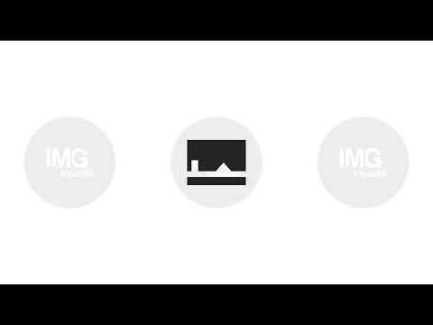 Rectangle jumping over triangle loading animation black and white