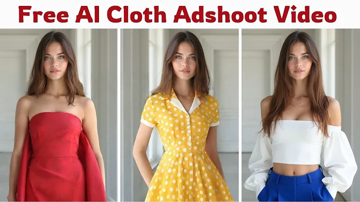 Free Ad Shoot For Clothes Using AI Model | Start A Clothing Brand With No Money