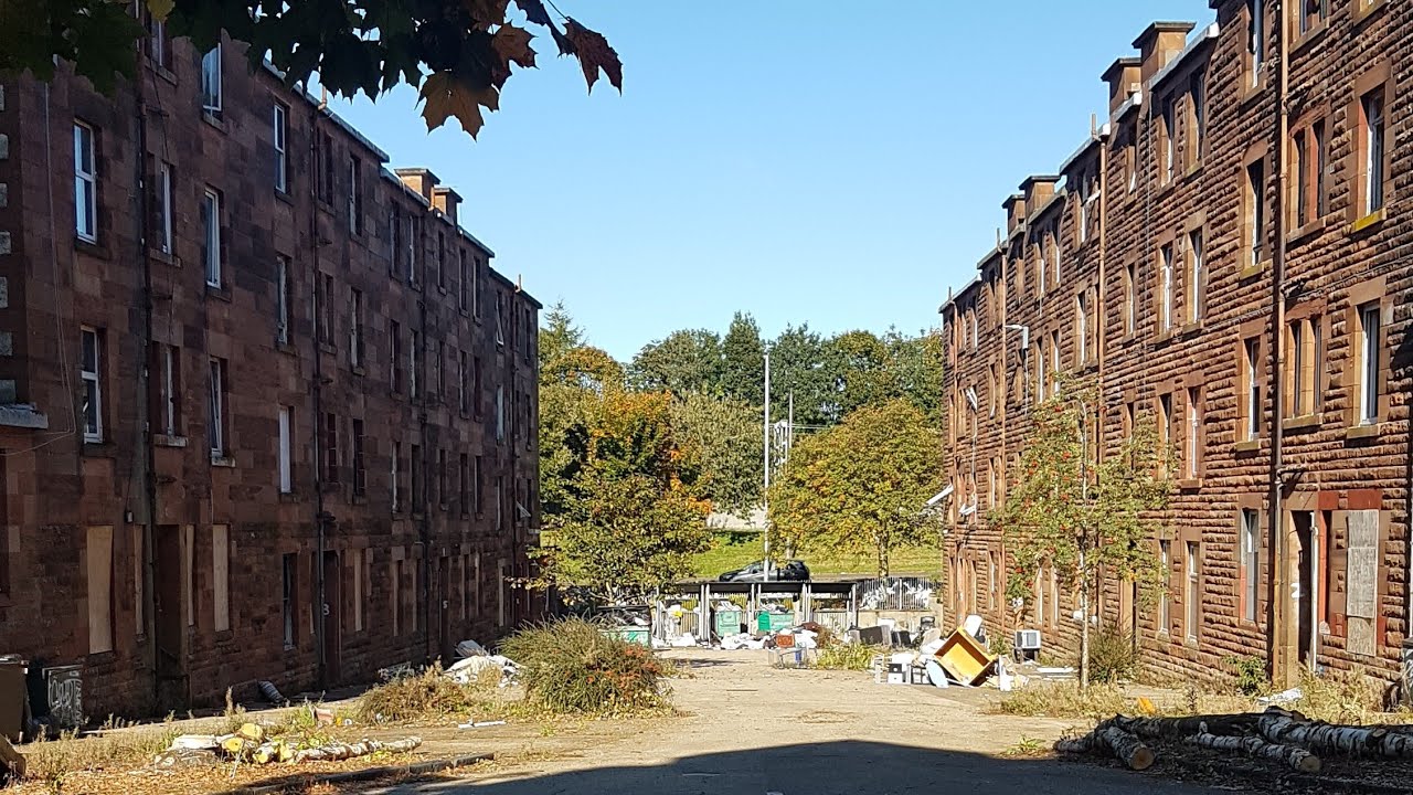 Abandoned Clune Park Estate Port Glasgow YouTube