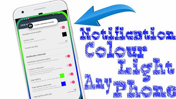 Notification light and pop up like Samsung S8  😎