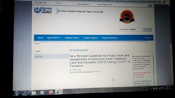 DECE-04 Assignment and Project submission last date is 30th November 2021