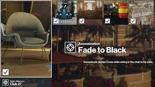 HITMAN 3 - Club 27 - Fade to Black challenge, attempt of a double kill