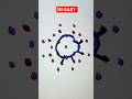 Satisfying Dot Painting ❤️🧁💖🍓🍫☀️ Easy Art #shorts