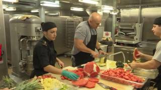 Maritime Logistics Chefs Onboard Hmas Canberra