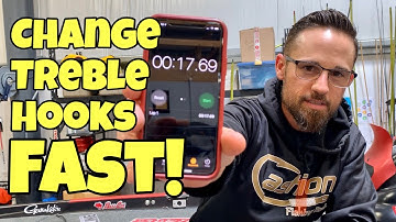 CHANGE TREBLE HOOKS FAST!