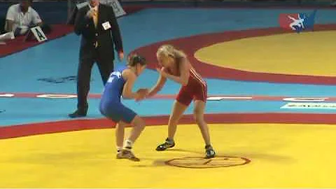2011 Worlds Women 59kg Final - Anna Vasilenko (UKR...