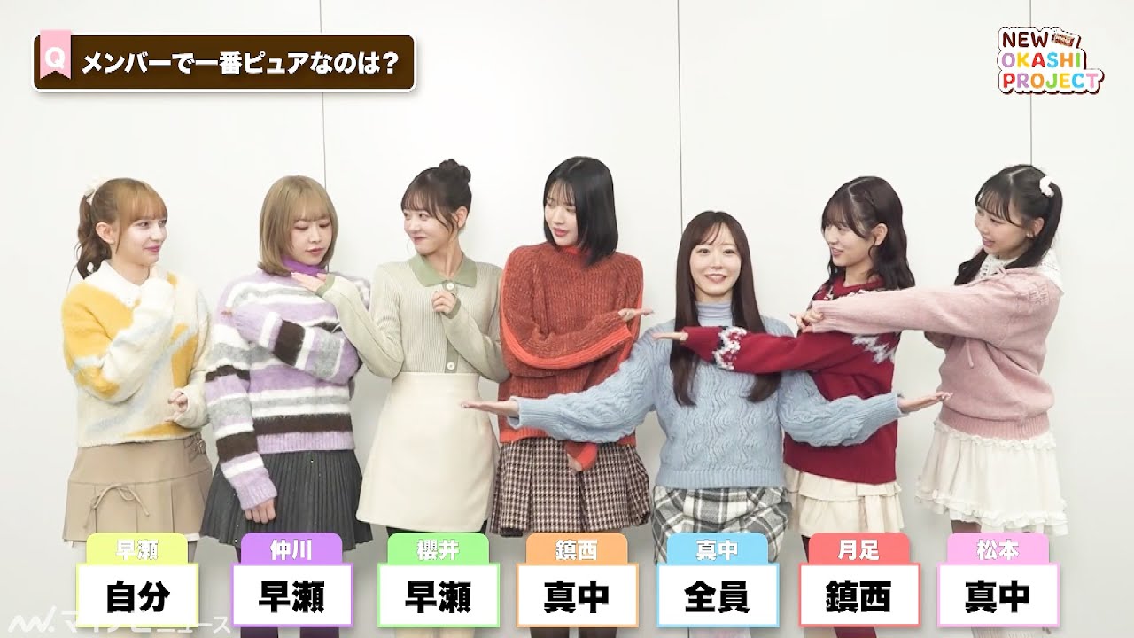 FRUITS ZIPPERの中で、一番ピュアなのは？メンバーの魅力が詰まったメイキング映像も注目　「NEW OKASHI PROJECT」