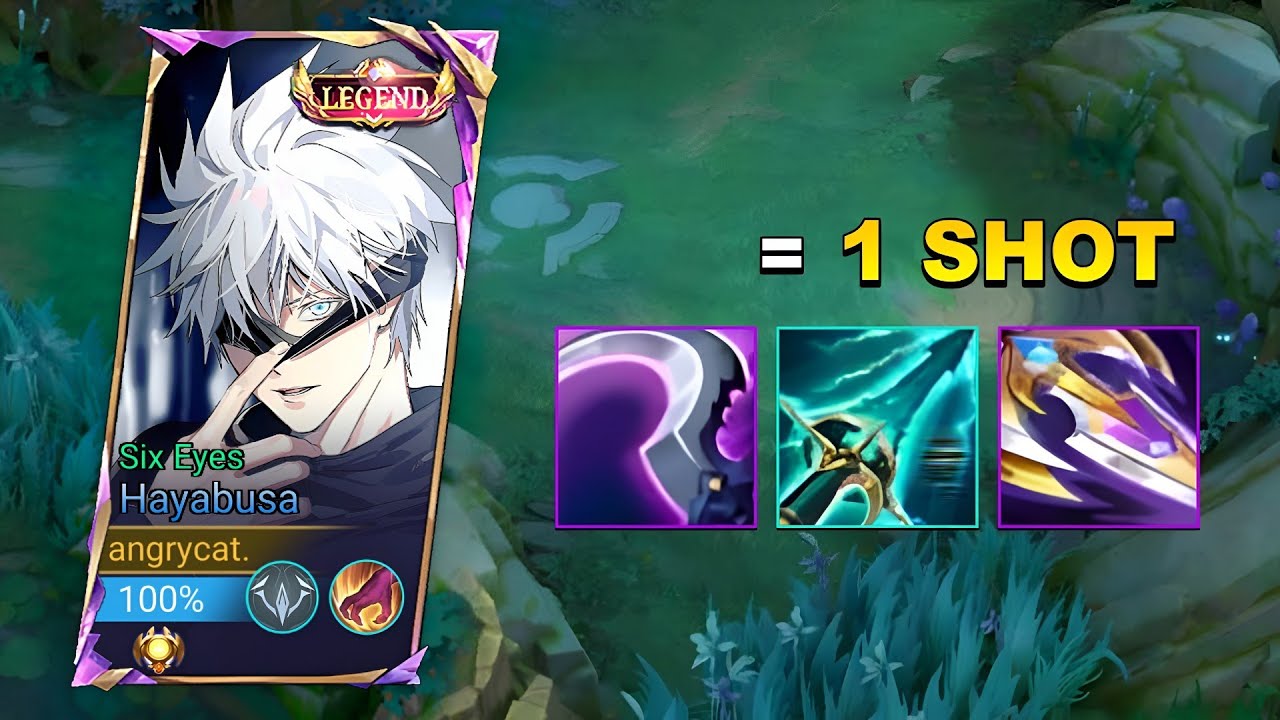 HAYABUSA NEW BEST FULL DAMAGE BUILD FOR HYPER CARRY 2026 (100% BROKEN🔥)