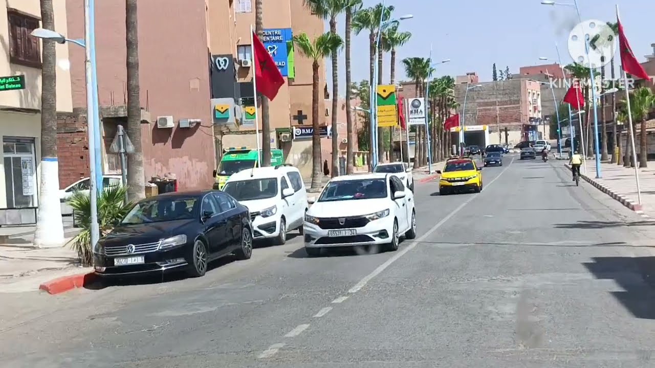 جولة جميلة ورائعة بأزقة شوارع عاصمة المنطقة الزيانية مدينة خنيفرة