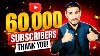 Alhamdulillah 60,000 Subscribers Complete! ❤️ Thank You My YouTube Family | Shakeel Vines