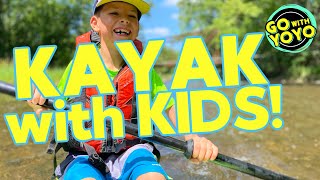 Kayaking with Kids! Family Fitness - Go with YoYo
