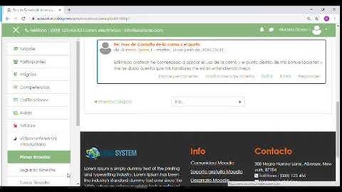 Moodle: Cómo participar en un foro de consulta