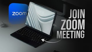 How To Join A Zoom Meeting On Ipad Tutorial