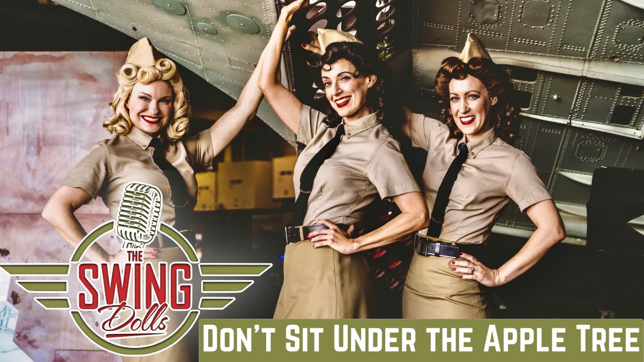 The Swing Dolls cover Don't Sit Under the Apple Tree-The Andrews Sisters-TBN VETERANS DAY TRIBUTE!