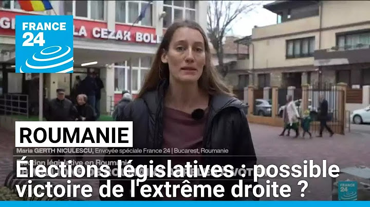 18 millions de Roumains appelés à voter pour les élections législatives • FRANCE 24