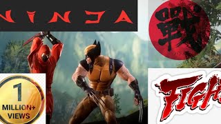 Ninja fight scene animation