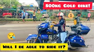 Real Gold motorcycle worth ₹50L +