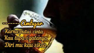 story wa galau || Sebotol minuman