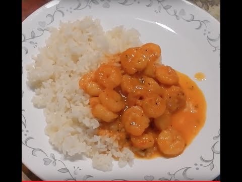 Puerto Rican Stew Shrimp