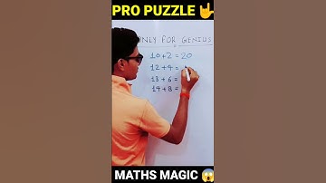 New Pro Puzzle For Genius 😱 #shorts #mathstricks #mqtgsmagic #newpuzzle #protricks