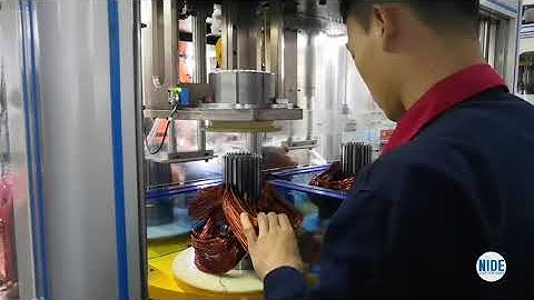 AC Motor Stator Coil Winding and Inserting Machine