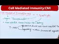 Cell Mediated Immunity in hindi/Cell Mediated immune response/T cell Immunity