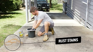 CLR - How to clean your Concrete Driveway with CLR Calcium, Limescale & Rust Remover