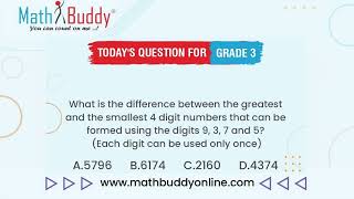 Math Practice Problem Grade 3 Question 261