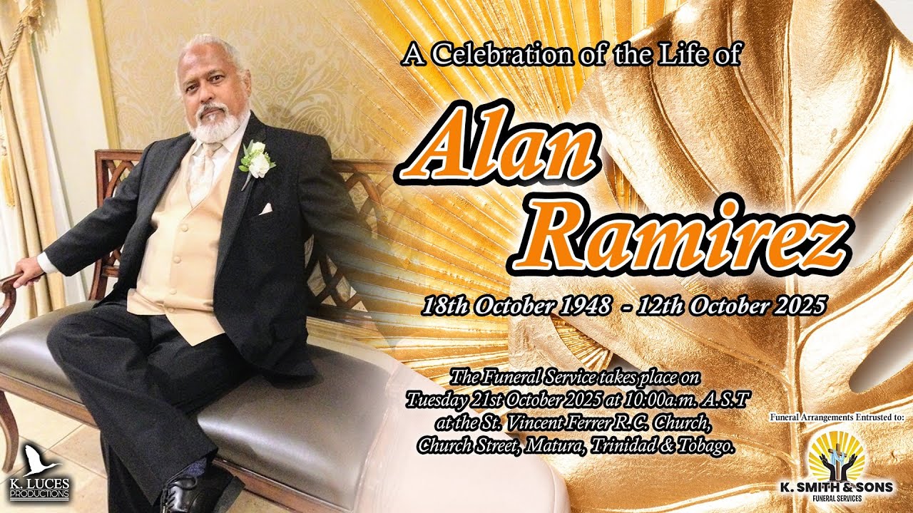 Funeral Service of Alan Ramirez - YouTube