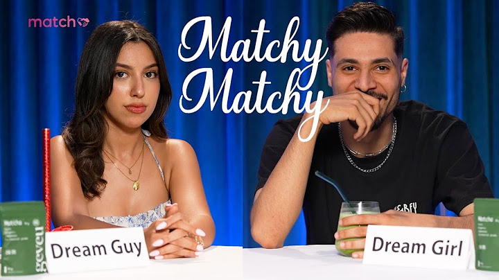 Matchy Matchy 💞 Ep 48: Rayen & Zianeb
