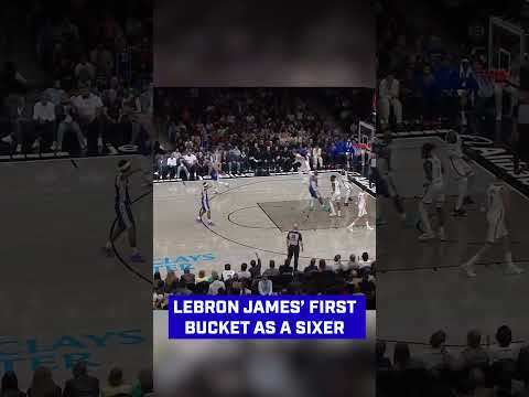 LeBron James Scores First Field Goal As A Sixer π€
