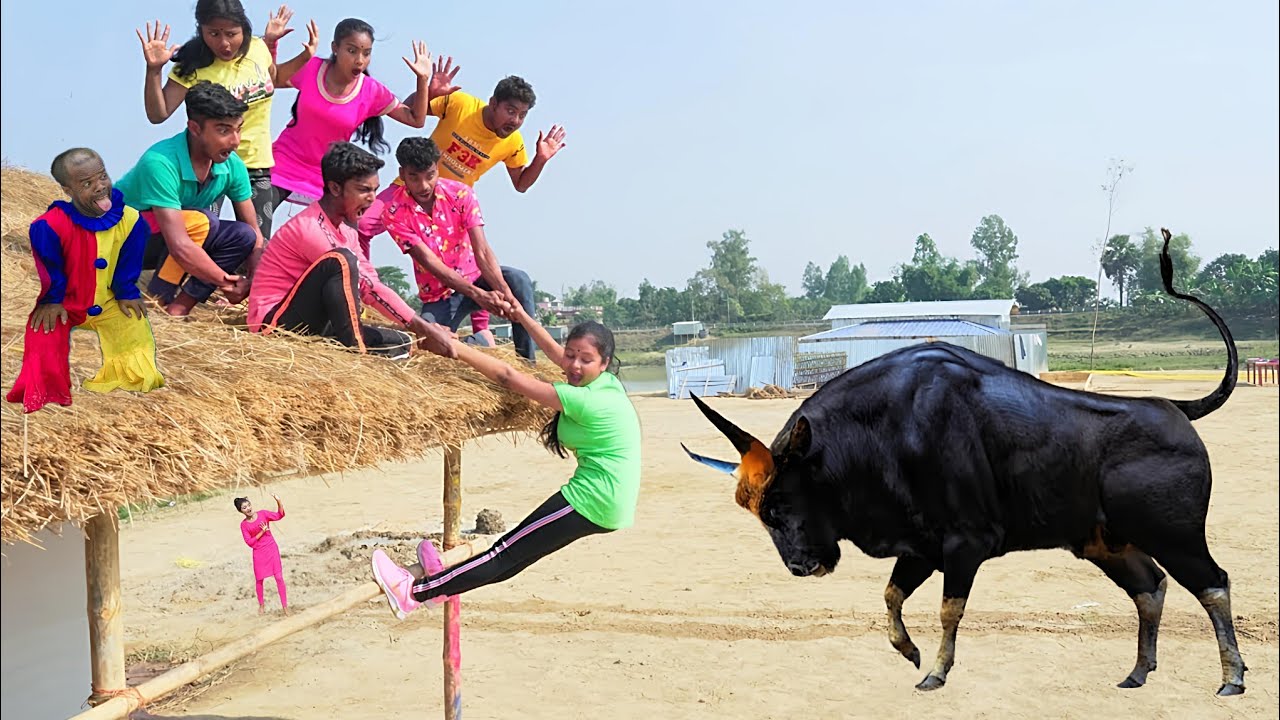 Funniest Fun New Comedy Video 2025 😂 Best hundred Of one  Funny Video Episode 05 By Aawara Funny 