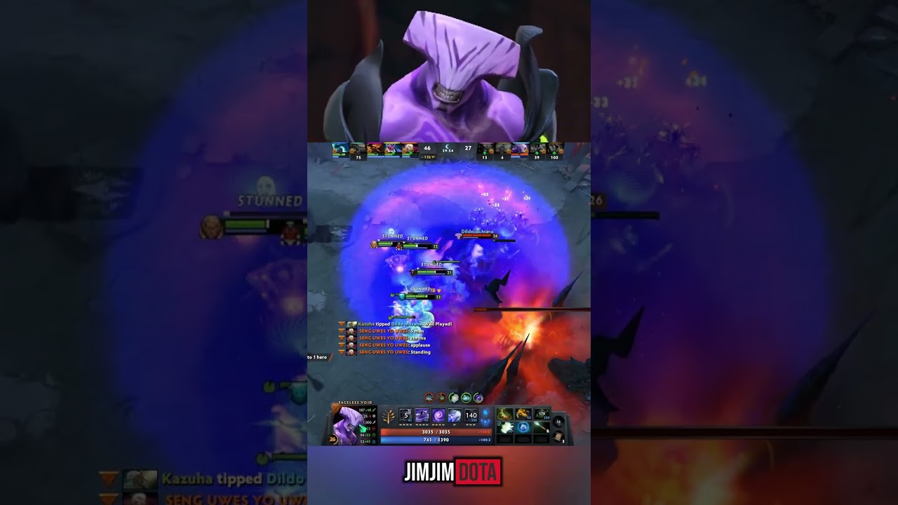 ⁣200 iq 1v5 Solo Defend Rampage #dota2 #shorts #rampage #facelessvoid