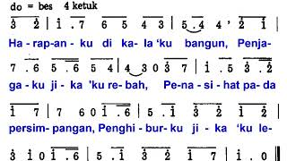 KJ 421 Yesus Saja Kawanku Musafir