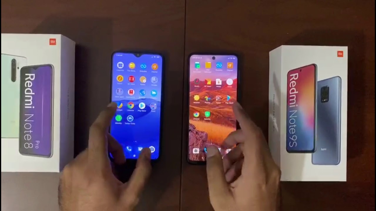 Xiaomi Note 8 pro vs Xiaomi Note 9s Comparison 