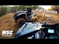 CFMOTO CFORCE 1000 Overland Full Throttle Time | Racing On The Pitbike Track